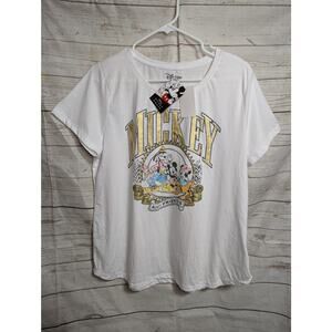 NEW Disney Size L‎ Mickey Mouse & Friends Tshirt Tee Minnie Donald Goofy NWT